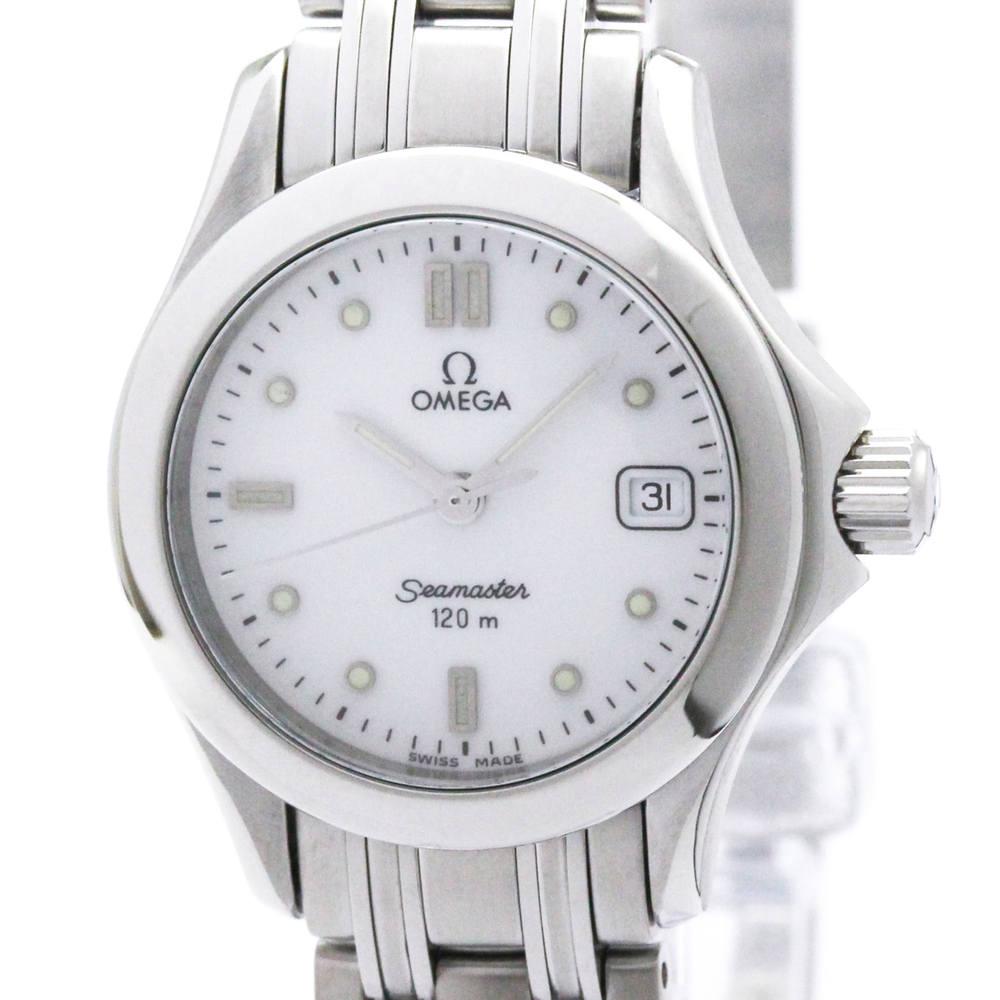 OMEGA Seamaster 120M Steel Quartz Ladies Watch 2571.20 Polished